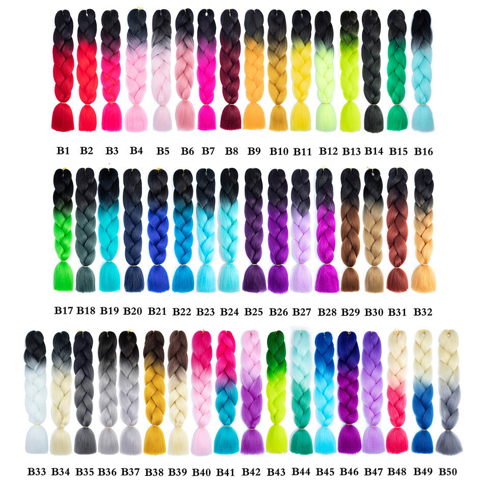 Braiding Hair Wholesale- Multiple Tone