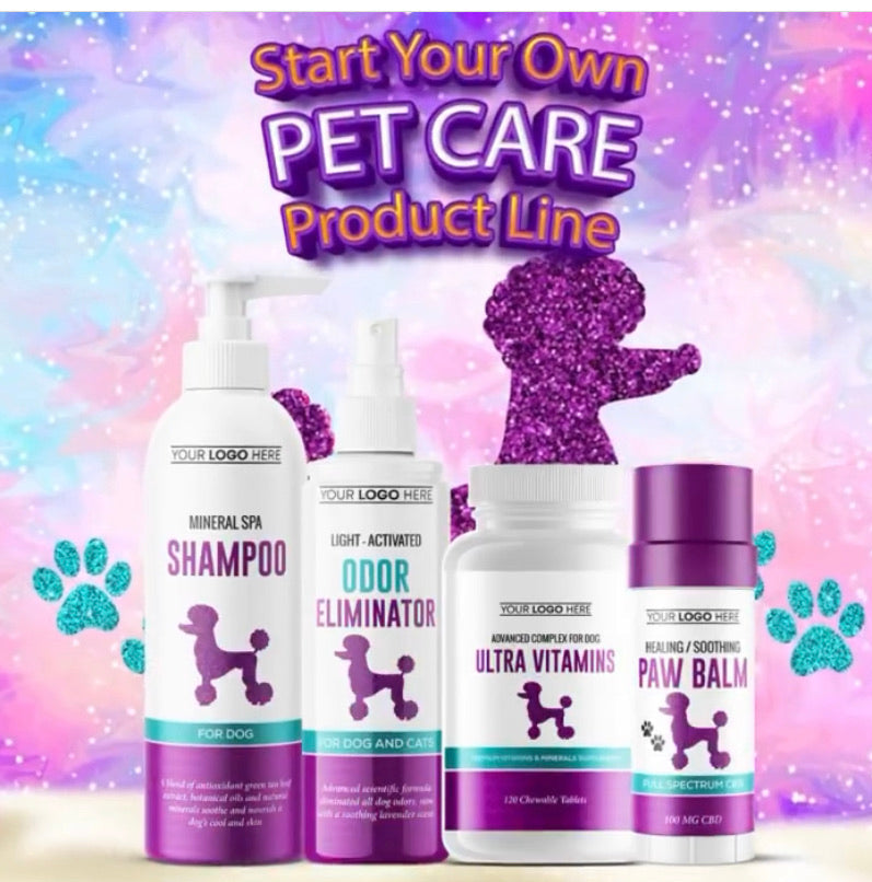 Pet Care Product Line Sample Kit – Diamond Posh Lab