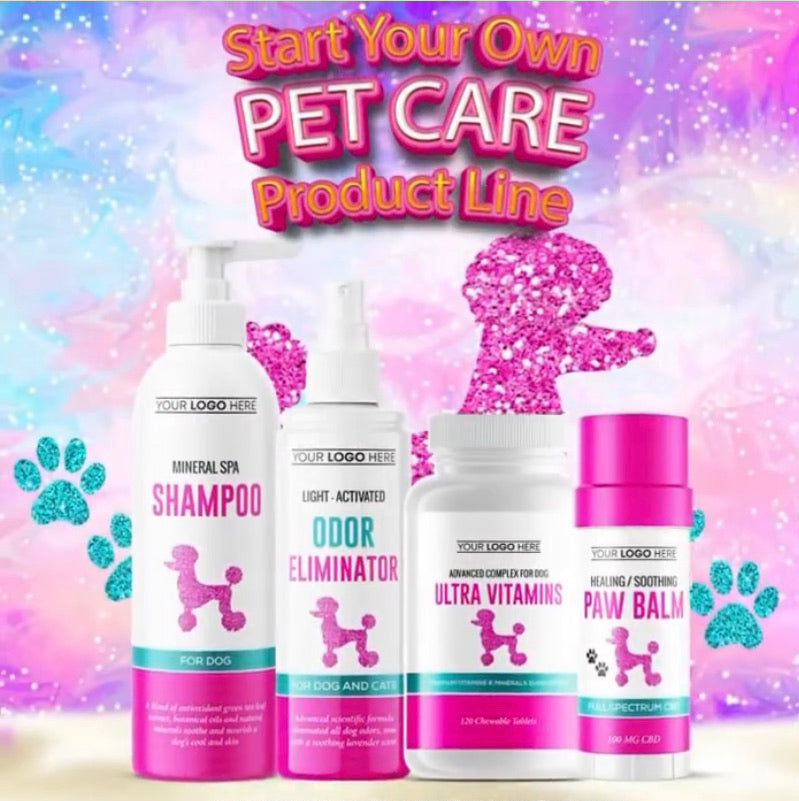 Pet Care Product Line Sample Kit – Diamond Posh Lab